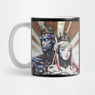 Cyborg King + Queen Mug